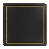Large Magnetic Page X-Pando Photo Album, Black