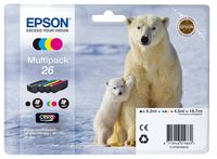 Epson 26 Multi-pack Ink Cartridge (Black, Yellow, Cyan, Magenta)