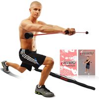 Total Bar | Exercise Bar and Shoulder Rehabilitation Equipment | Includes Carrying Case, Nutrition Booklet, and Workout Booklet