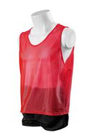 Kwik Goal Youth Deluxe Scrimmage Vest, Red