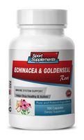 antiaging Skin Care - Echinacea & Goldenseal Root 300MG - Immune System Booster - 1 Bottle (100 Capsules)