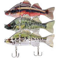 TRUSCEND Fishing Lures 6.8'' Metal Joint Swimbaits Hard Lure baits