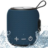 Portable Bluetooth Speaker,SANAG Bluetooth 5.0 Dual Pairing Loud Wireless Mini Speaker, 360 HD Surround Sound & Rich Stereo Bass,12H Playtime, IPX6 Waterproof for Travel, Outdoors, Home and Party