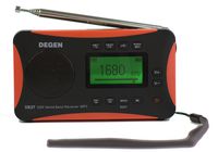 Degen DE27 3-in-1 Digital Portable AM/FM Shortwave Radio + MP3 Player + Desktop/Laptop Computer USB Speaker with Alarm Clock and Sleep Timer (English Version)
