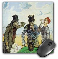 The Drinkers by Vincent Van Gogh - Mouse Pad, 8 by 8 inches (mp_128163_1)