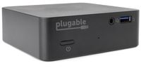 Plugable USB C Mini Laptop Docking Station with 85W Charging Compatible with Thunderbolt 3 and USB-C MacBooks and Select Windows Laptops (HDMI up to 4K@30Hz, Ethernet, 4X USB 3.0 Ports, USB-C PD).