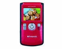 Polaroid DVF-130RC USB Digital Camcorder with 2.0-Inch LCD Display (Red)