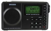 DEGEN DE1129 FM Stereo AM.SW DSP ATS With 4GB MP3 Player Digital Recorder Radio