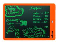 10-inch High Contrast LCD eWriter Tablet, for Inkless Drawing or Paperless Sketching (10-inch, Orange)