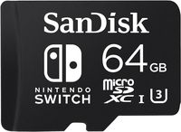 SanDisk 64GB microSDXC UHS-I card for Nintendo Switch - SDSQXAT-064G-GN6ZA