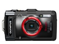 Olympus Stylus TOUGH TG-2 Digital Compact Camera - Black (12MP, 4x Wide Optical Zoom) 3 inch OLED - International Version (No Warranty)