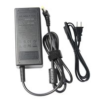 Futurebatt AC Adapter Charger For Acer Extensa 4220 4420 4620Z 4630Z 5230e 5420 5620 5620Z 5630z Gateway EC38 ID47 ID47H ID49 LT20 LT21 LT27 LT31 LT40 LT41 LT41P MC73 MC78 MD26 MD73 Power Supply Cord