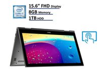 2018 Dell Inspiron 15 5000 5579 2-in-1 Laptop, 15.6in Full HD (1920x1080) IPS Touchscreen, Intel 8th Gen Quad-Core i7-8550U, 8GB DDR4, 1TB HDD, Windows 10 64-bit (Renewed)