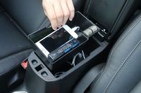 FMtoppeak Black Car Armrest Storage Box for Jeep Renegade 2015Up 1pcs