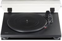 Teac TN100B Belt Drive Turntable Preamp and USB, Black