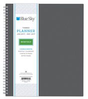 Blue Sky 2017 Monthly Planner, Wire-O Binding, 8" x 10", Classic (19569)