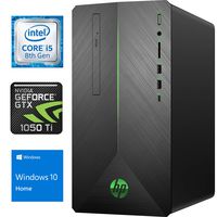 VCI HP Pavilion Gaming Desktop Computer Intel Core i5 i5-8400, 16 GB RAM, 1TB SSD +1 TB HDD, NVIDIA GeForce GTX 1050 Ti, DVD-Writer, Wireless LAN, Bluetooth, Windows 10, 690-0000 690-0009
