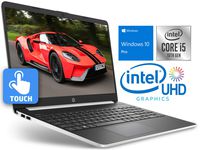 HP 15 Laptop, 15.6" HD Touch Display, Intel Core i5-1035G4 Upto 3.70GHz, 32GB RAM, 1TB SSD, HDMI, Card Reader, Wi-Fi, Bluetooth, Windows 10 Pro S