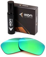 IKON LENSES Replacement for Oakley Twoface (OO9189) Sunglasses - Emerald Green Mirror (Non-Polarized)
