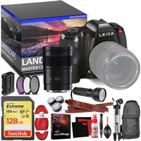 Leica S (Typ 006) Medium Format DSLR Camera (Body Only) - Master Landscape Photographer Kit - Memory Card - Accessories with Leica Summarit-S 35mm f/2.5 ASPH Lens