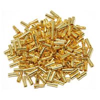 YXQ 24 Pairs 3.5mm Bullet Banana Connector Male Female Battery ESC Plug Gold Plated for DIY RC Battery Motor, 48Pcs