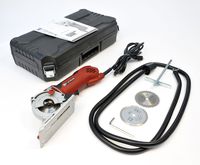 Rotorazer Platinum Compact Circular Saw Set -Extra Powerful-Deeper Cuts! Guide Rail- DIY Projects- Cut Drywall, Tile, Grout, Metal, Pipes, PVC, Plastic, Copper AS SEEN ON TV