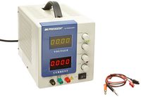 B&K Precision 1735ATCAL Single Output DC Power Supply, 4 Digit LED Display, 0-30 V Output Voltage, 0-3 A Output Current with a NIST-Traceable Calibration Certificate with Data