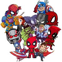 Laptop Stickers for Superheros[100pcs], Cool Vinyl Cartoon Comics Sticker for Hydro Flasks Water Bottles Laptop Luggage Helmet Skateboard Macbook iPad iPhone - Graffiti Decals for Kids Boys Teen