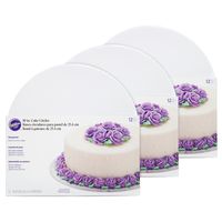 Wilton Cake Boards - 10-Inch White Cake Circles, Set of 36