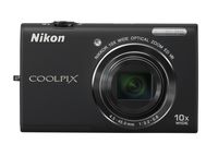 Nikon COOLPIX S6200 16 MP Digital Camera with 10x Optical Zoom NIKKOR ED Glass Lens and HD 720p Video (Black)