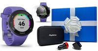 Garmin Forerunner 45S (Iris, Small) Beat Yesterday Gift Box Bundle | +HD Screen Protectors (x4), USB Car/Wall Adapters & Case | 2019, Garmin Coach