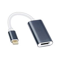 USB C to HDMI Adapter 4K@60Hz, KUYIA Type C to HDMI Adapter Thunderbolt 3 Compatible with MacBook Pro 2017 2018 2019, iPad Pro, MacBook Air 2018 2019, Surface Book 2, ChromeBook, Galaxy S9 (Black)