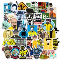 Laptops Sticker, Breaking Bad Stickers for Water Bottles.50 PCS TV Show Waterproof Vinyl Decal Sticker for Phone,Computer,Hydro Flasks,Cars,Bicycles,Mac Book,ski, PS4, Xbox ONE. (Breaking Bad)