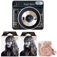 Fujifilm SQ6 Instax Square Camera with Film Pack, Case and Album Gift Bundle (Taylor Swift Edition)