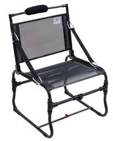 RIO Gear 16" Seat Height Compact Traveler Folding Chair with Strap Arms - Medium