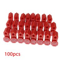 SING F LTD 100x Retail Shop Stop Lock Security Display Hook Anti-Theft Locks 6mm