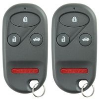 KeylessOption Keyless Entry Remote Control Car Key Fob Replacement for OUCG8D-344H-A (Pack of 2)