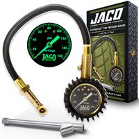 JACO EliteProPlus Tire Pressure Gauge with Dually Air Chuck - 160 PSI