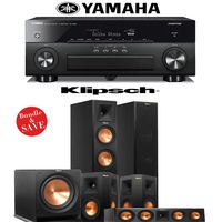 Yamaha AVENTAGE RX-A860BL 7.2 Channel Network AV Receiver + Klipsch RP-260F + Klipsch RP-250S + Klipsch RP-440C + Klipsch R-112SW - 5.1 Reference Premiere Home Theater Package