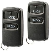 Car Key Fob Keyless Entry Remote fits Mitsubishi Endeavor, Eclipse, Galant, Lancer, Montero Sport, Outlander, Set of 2