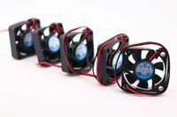 (x5) Orion Fans OD4010-12HSS | 12 VDC | 0.1 A | 40x40x10mm | 6.7 CFM | 25dBA | 1.2 W| 6000 RPM | Wire Leads - 5 Piece Pack | Crosses with KD1204PFS1 (Sunon) and 412FH (ebmpapst)