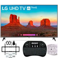 LG 55UK7700PUD 55" 4K HDR Smart LED AI UHD TV w/ThinQ (2018) + Wall Mount Bundle