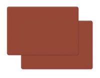 gasare, Extra Large, Extra Thick, Silicone Mats, Countertop Protector, Kitchen Counter Mat, Heat Resistant, Washable, Non Slip, 25 x 17 Inches x 1.4 mm, Set of 2, Brown