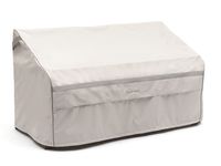 Covermates - Outdoor Patio Loveseat Cover - Heavy Duty Material - Water and Weather Resistant - Patio Furniture Covers - Stone