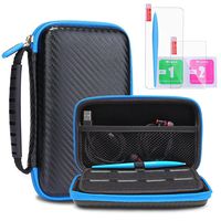 Protective Carrying Case for New Nintendo 2DS XL LL KINGTOP Hard Shell Travel Bag for New Nintendo 2DS XL/LL New Nintendo 3DS/XL/LL