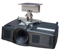 PCMD, LLC. Projector Ceiling Mount Compatible with Optoma EH330 EH331 GT760A HD142X HD29Darbee W340 with Lateral Shift Coupling (5-Inch Extension)