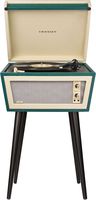 Crosley CR6231A-GR1 Sterling Portable Turntable with Aux-in, Green & Cream