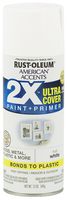 Rust-Oleum 327868 American Accents Ultra Cover 2X Flat, Each, White