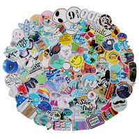 Stickers for Water Bottles, Cute Waterproof Vinyl Stickers for Teens and Girls, | 100 Pack | Unique Aesthetic Durable Decal Stickers, Cool and Trendy Stickers Perfect for Laptop, Hydro Flask, Phone