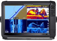 HDS-12 Carbon - 12-inch Fish Finder with TotalScan Transducer and C-MAP US Enahanced Basemap Installed